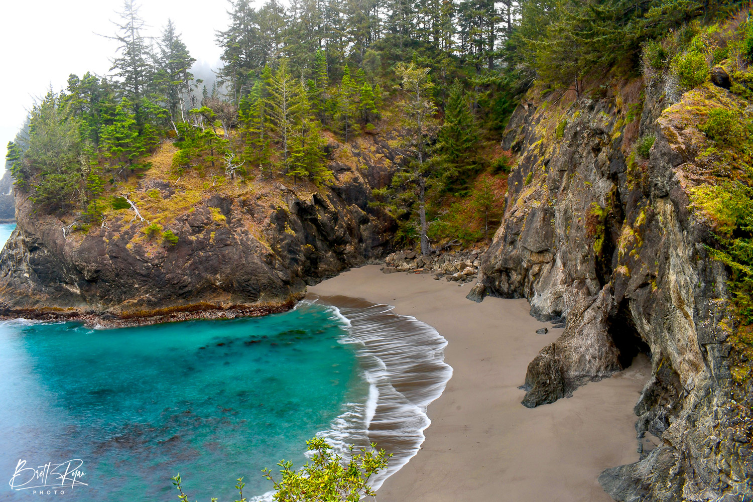 Image captured near Secret Beach in Oregon. Limited Edition Print of 100.